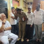 ಹಳಿಯಾಳ ಮಹಾಗಣಪತಿ ದೇವಸ್ಥಾನ ಕಳ್ಳತನ: ಸ್ಥಳಕ್ಕೆ ಭೇಟಿ ನೀಡಿದ ಶಾಸಕ ಆರ್.ವಿ. ದೇಶಪಾಂಡೆ